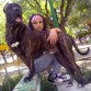 mi niña y sirkan..presa canario