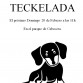 Cartel de la quedada de Teckels en Valencia por cortesïa de Jaime.