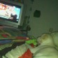 viendo la tele ,,