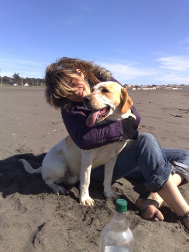 En playa de pichilemu chile con mi leche (labracocker) es bello, un pequeño regalo que me enviaron desde arriba... :)