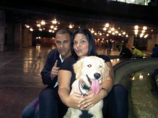 mi katri con sus papi y mami