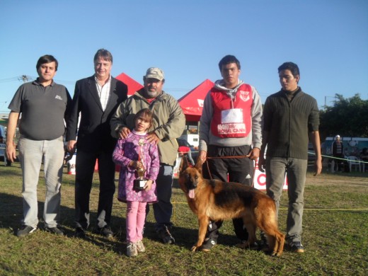 Foto de la Ultima Exposición que participo en la cual obtuvo el 1º Puesto en el año 2010.